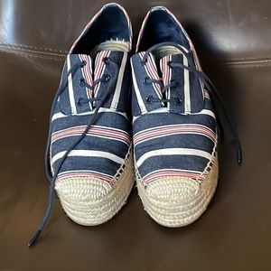 Tory Burch espadrilles Stripped canvas